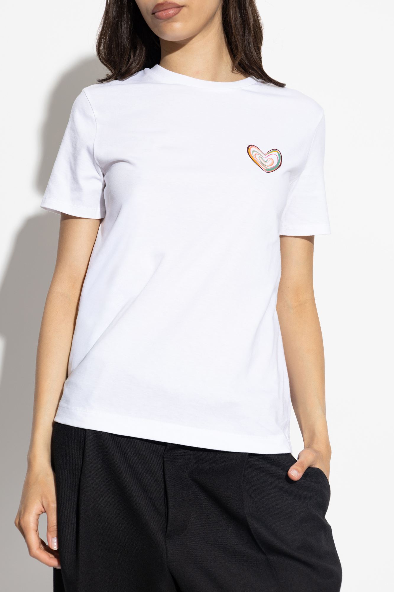 Tシャツ・カットソー PS PAUL SMITH Men T-shirt White M2R204ZPP5078 02 White T-shirt with print PS Paul Smith - Vitkac Italy
